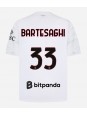 AC Milan Davide Bartesaghi #33 Venkovní Dres 2026-27 Krátký Rukáv AC Milan Davide Bartesaghi #33 Venkovní Dres 2026-27 Krátký Rukáv